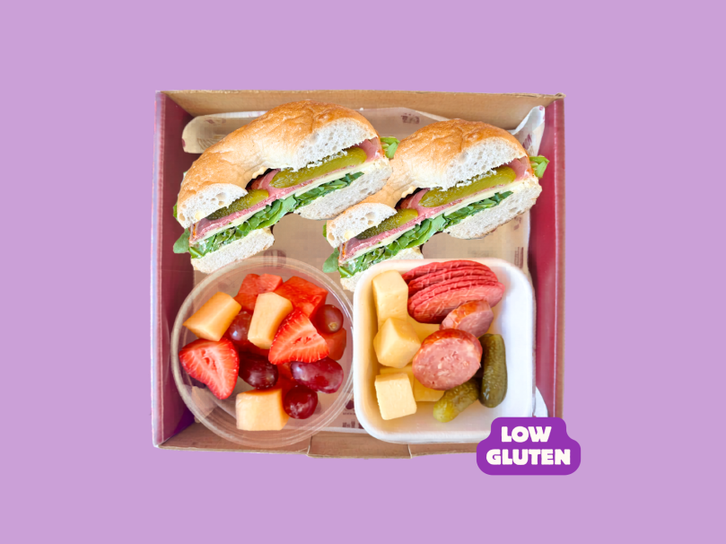 Low Gluten Bagel Lunch Box