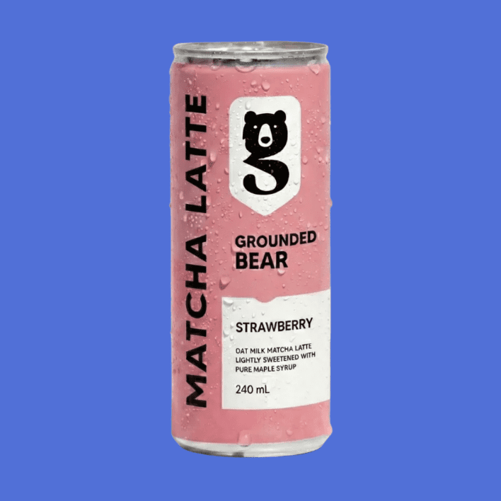 Grounded Bear Matcha Latte 240ml
