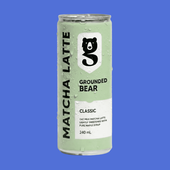 Grounded Bear Matcha Latte 240ml
